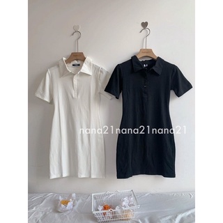 Váy thun polo dáng ôm