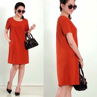 Đầm thun túi xéo 2 bên sang trọng