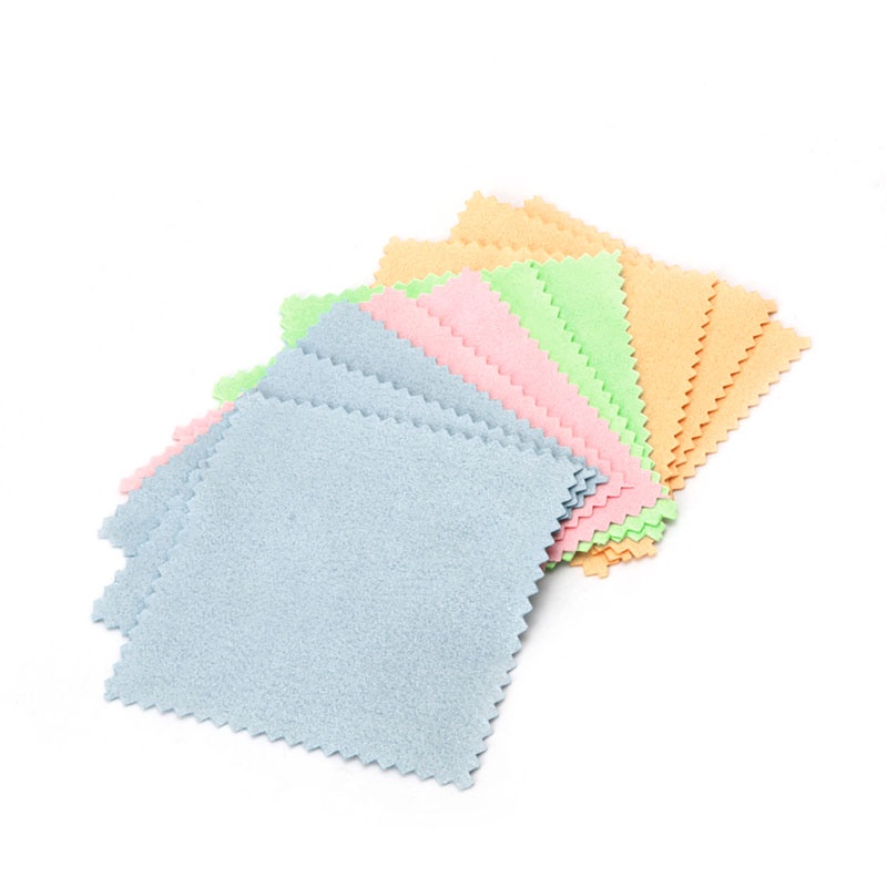 Set 10 Khăn Lau Đánh Bóng Trang Sức Màu Vàng / Bạc