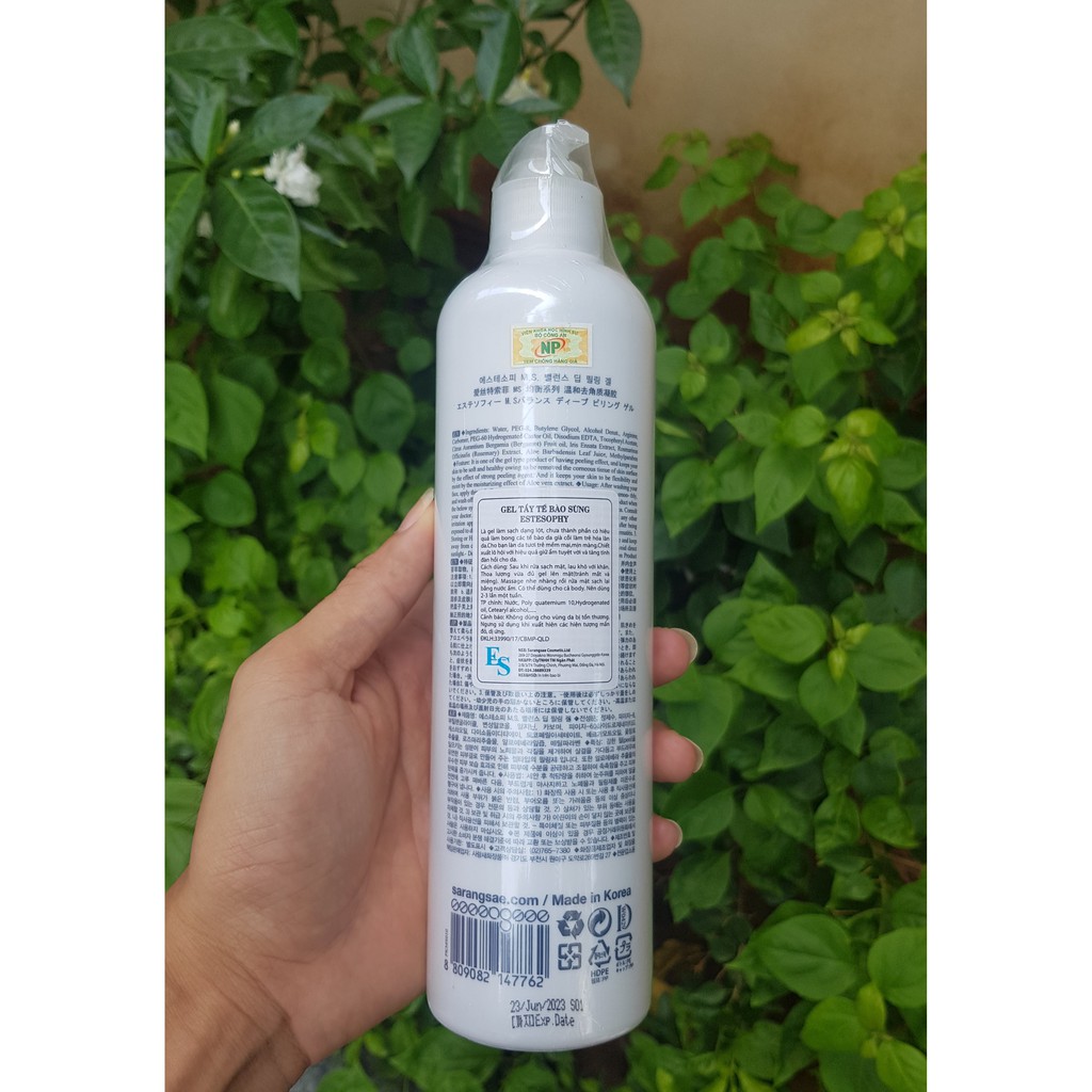 [Chính hãng] Gel tẩy da chết Estesophy 500ml