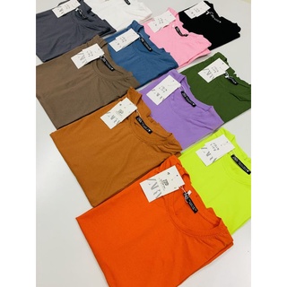 Áo phông 𝐙𝐚𝐫𝐚 độn vai, thun cực tốt không nhàu