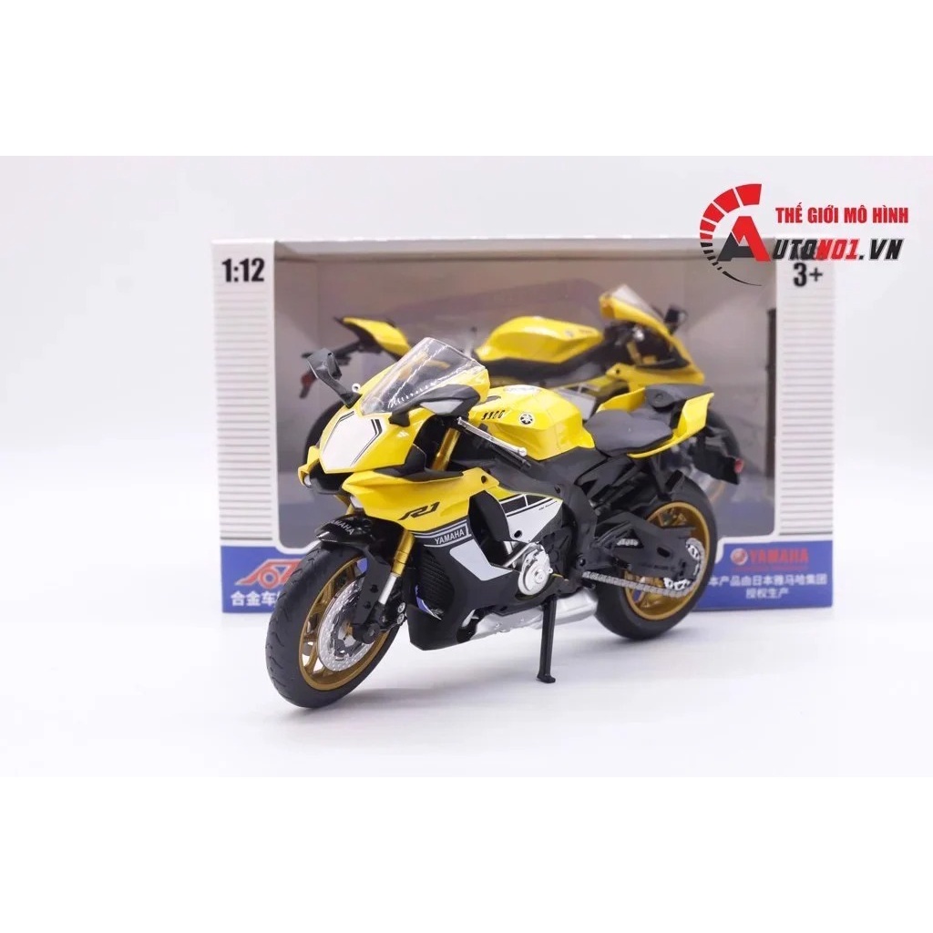 Mô hình xe Yamaha Yzf R1 2021 tỉ lệ 1:12 7226