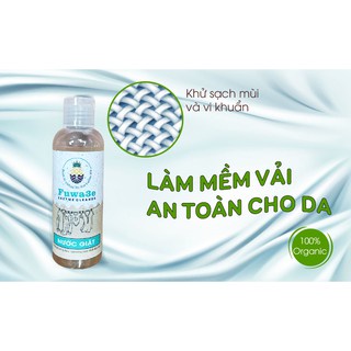 Nước Giặt Hữu Cơ FUWA3E  Eco-Enzyme 100ml Chiết Xuất Từ Dứa An Toàn Cho Da Bảo Vệ Trẻ Em Tốt Cho Sức Khỏe Môi Trường