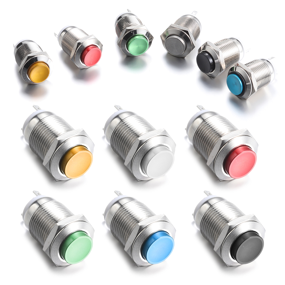Nút bấm khởi động nhiều màu lựa chọn chống nước 250v 12mm