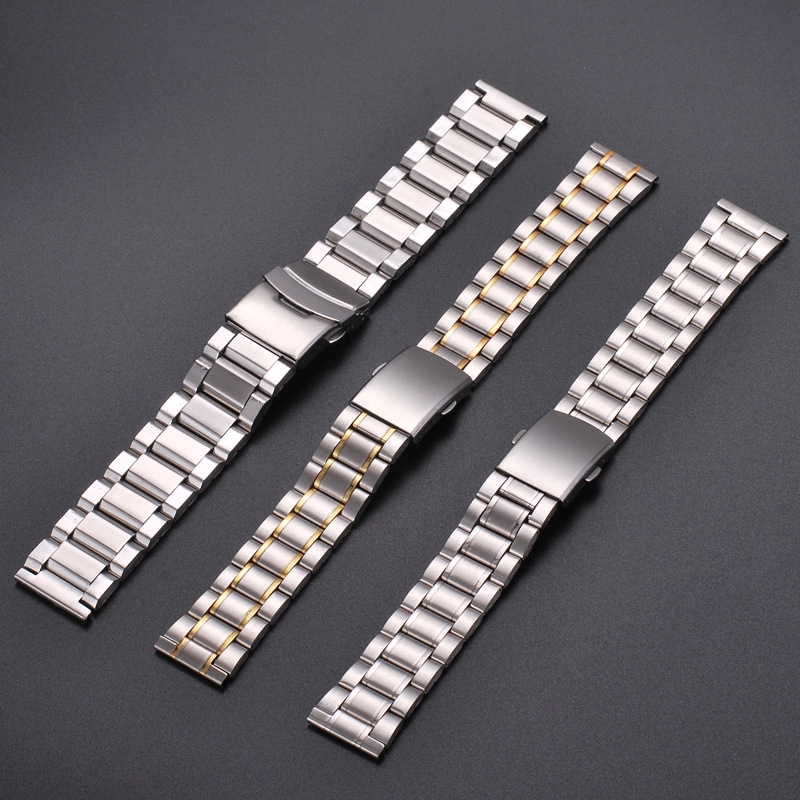 Dây Đồng Hồ Bằng Thép Không Gỉ 12mm 14mm 16mm 18mm 20mm 22mm 24mm