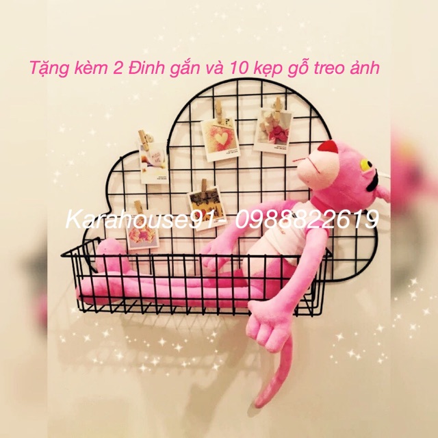 KHUNG LƯỚI TREO ẢNH: KHUNG LƯỚI 35x35cm và 35x45cm- GIỎ, GIÁ, KỆ ĐỂ ĐỒ, KẸP ẢNH, ĐINH GẮN,....