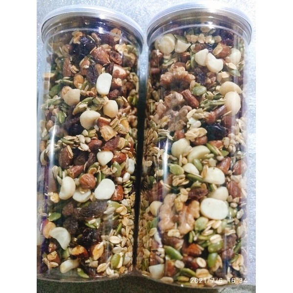 500G NGŨ CỐC GRANOLA SIÊU HẠT, NHIỀU MACCA