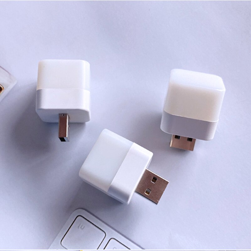 Đèn LED đọc sách bảo vệ mắt hình vuông cổng sạc usb tiết kiệm năng lượng đa năng