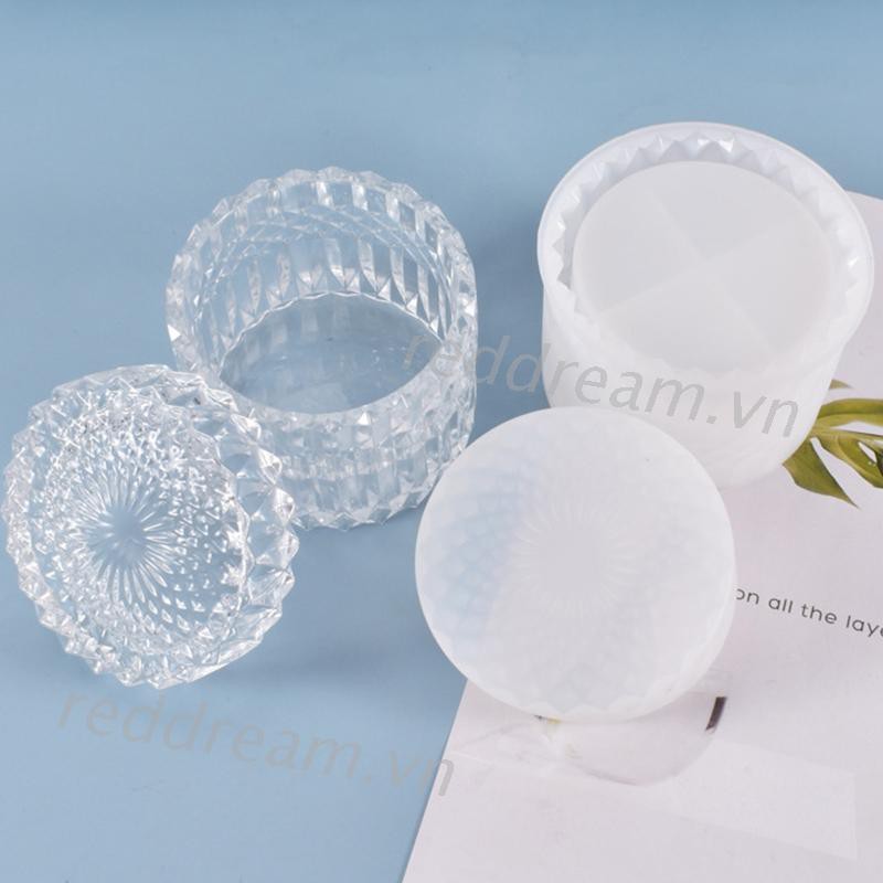 1 Khuôn Silicone Hình Tròn Hỗ Trợ Trang Trí Diy