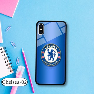 Ốp kính 3D IPHONE X - in biểu tượng đội bóng