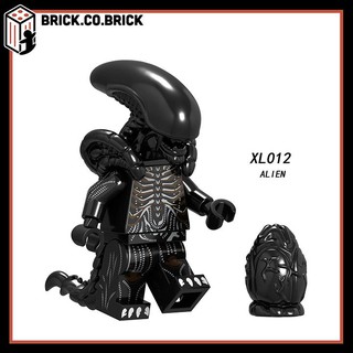 XL012 - Đồ chơi lắp ráp minifigure nhân vật mini alien người ngoài hành tinh