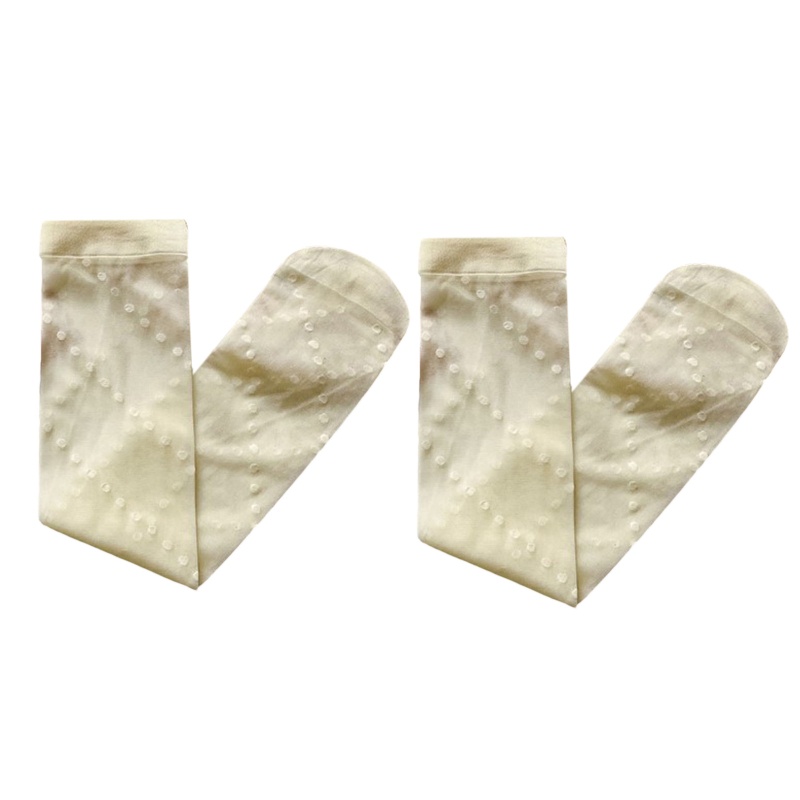 Xixi Vớ Dài Qua Gối Vải Lụa Trong Suốt In Họa Tiết Chấm Bi Phong Cách Nhật Bản Cổ Điển Ngọt Ngào Cho Nữ