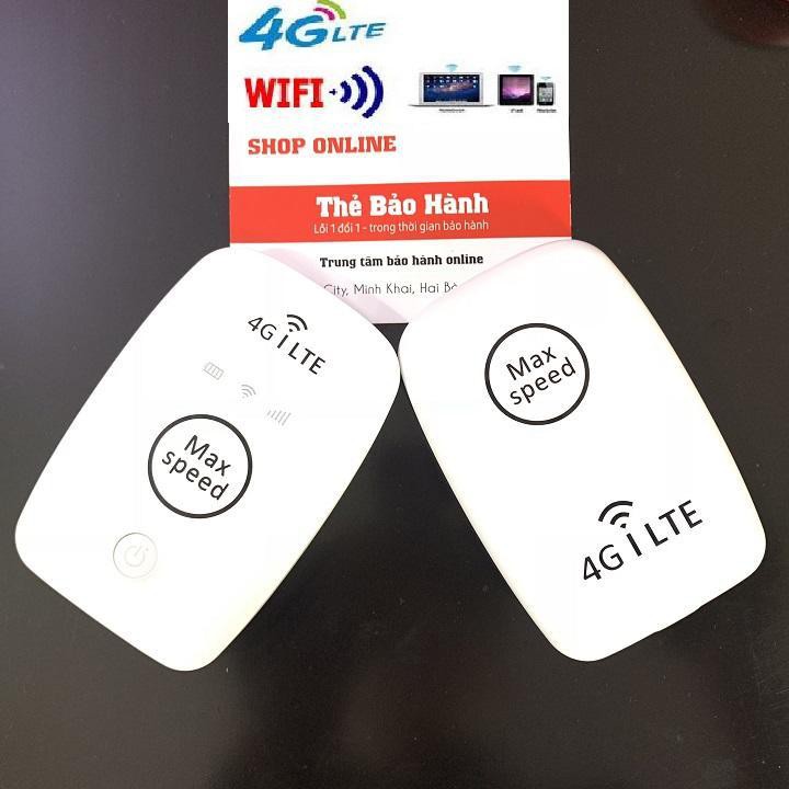 (SIÊU GIẢM GIÁ) Cục phát WIFI cầm tay MAX SPEED 4G, ở đâu cần Wifi ở đó có MAX SPEED, kết nối 15 thiết bị cùng 1 lúc