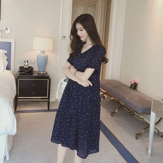 Đầm bầu chất voan lụa cao cấp