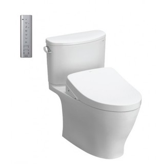 Bồn cầu điện tử toto cs767cw12 nắp washlet giấu dây