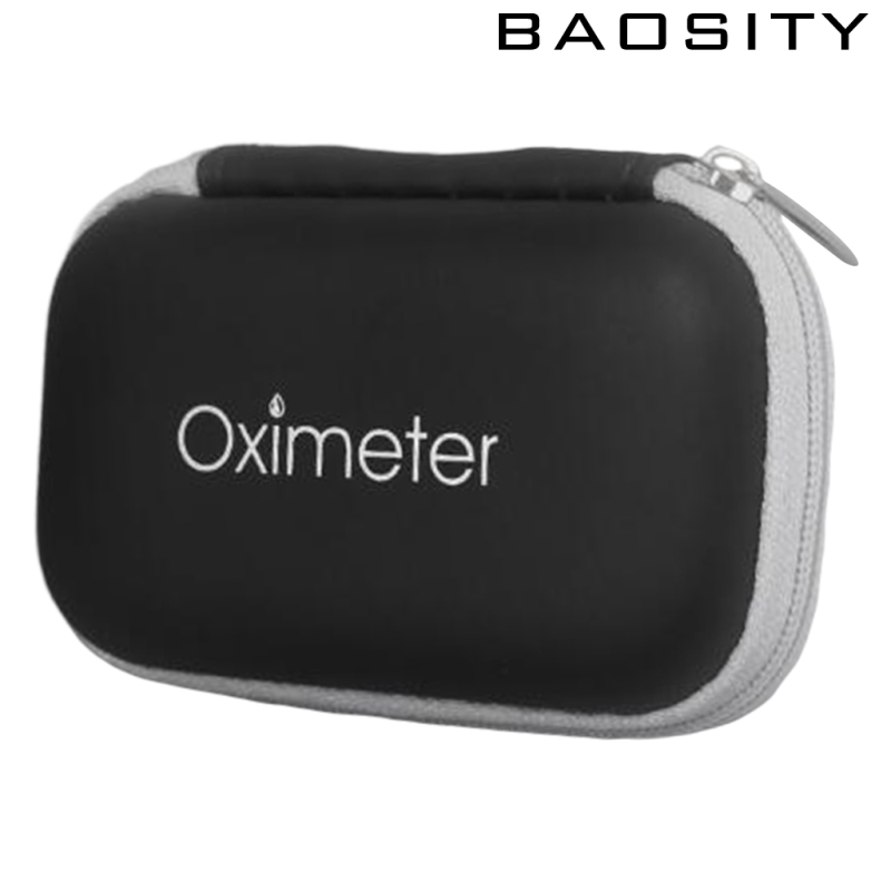 [BAOSITY]Travel Fingertip Pulse Oximeters Case Waterproof Blood Oxygen Sensor Bag Storage