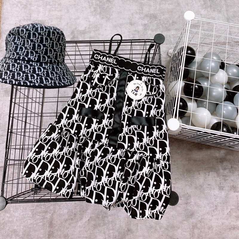 Váy đầm kèm nón DI cho bé gái