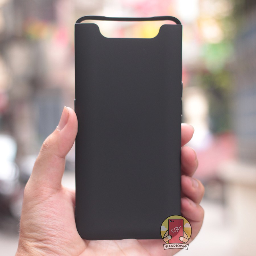 Ốp Lưng Samsung Galaxy A80 / A90 Dẻo Đen Chống Ố