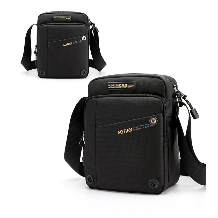 Túi đeo chéo nam cao cấp, vải Oxford chống thấm nước, nhiều ngăn thoải mái đựng đồ, phù hợp đeo đi chơi, đi làm, đi học. | BigBuy360 - bigbuy360.vn