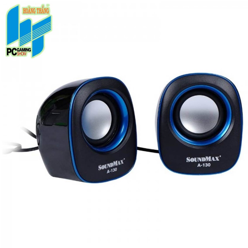 Loa Soundmax A130 (2.0) (đỏ/xanh)