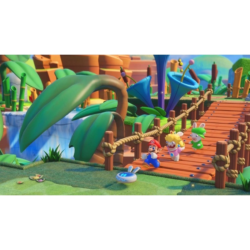 Đĩa game nintendo switch: Mario + Rabbids Kingdom Battle - new seal