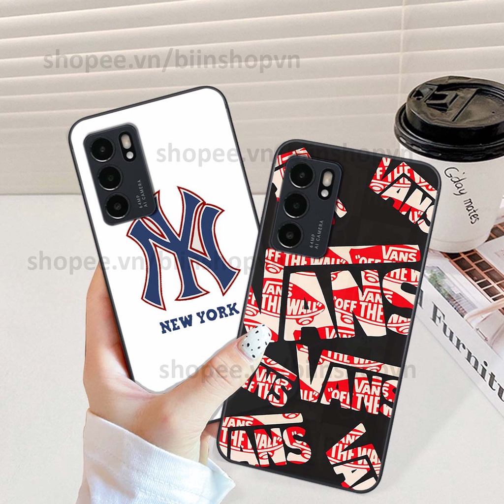 Ốp Oppo Reno6 / Reno6 Z 5G / Reno 6 in hình các thương hiệu nổi tiếng siêu đẹp, thời trang cá tính