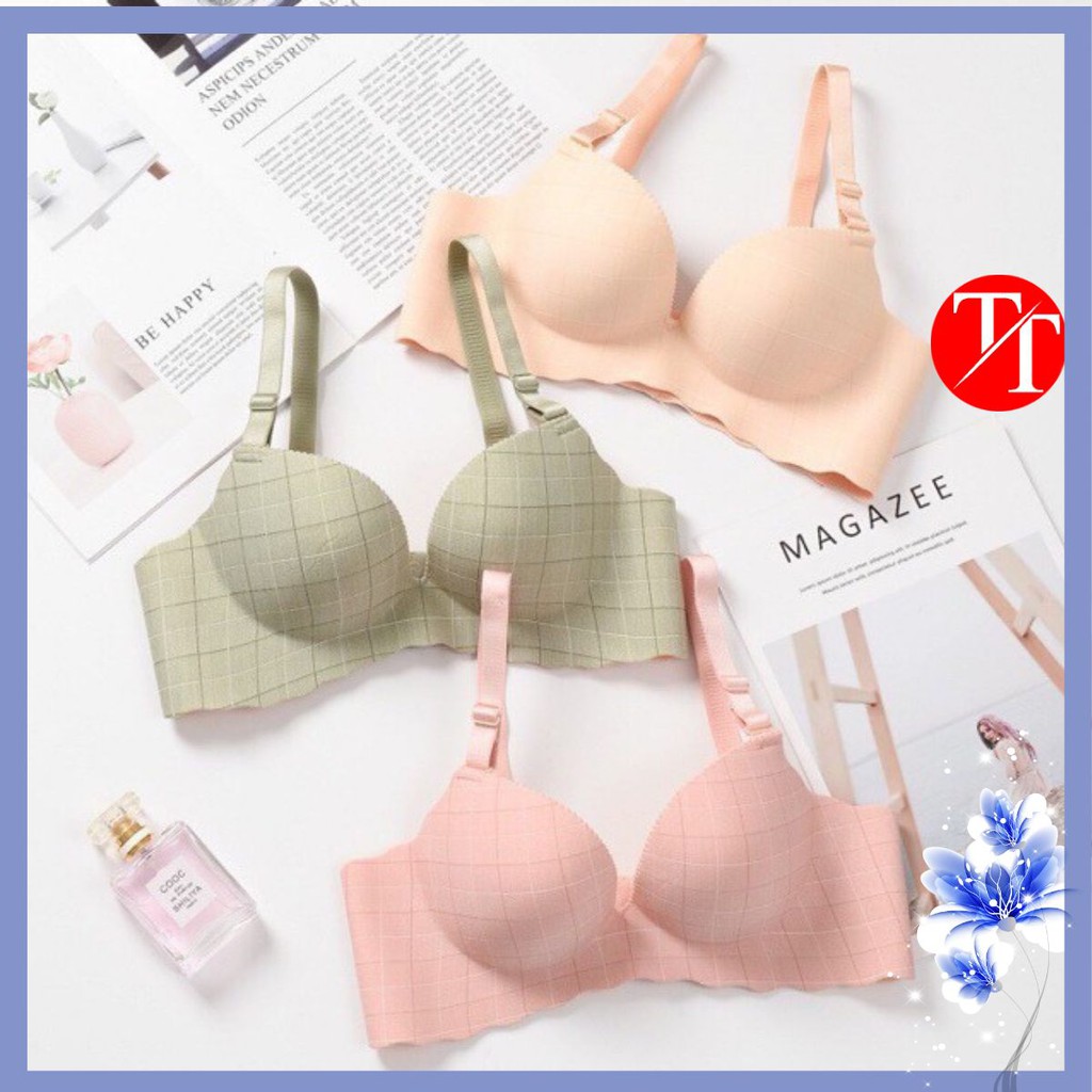 Áo Lót Nữ ❣️FREESHIP❣️ Áo Lót Đúc Su Không Gọng Đệm Bàn Tay Nâng Đẩy Ngực