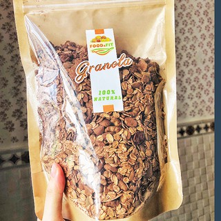 Ngũ cốc ăn kiêng Granola vị cacao by Food&Fit