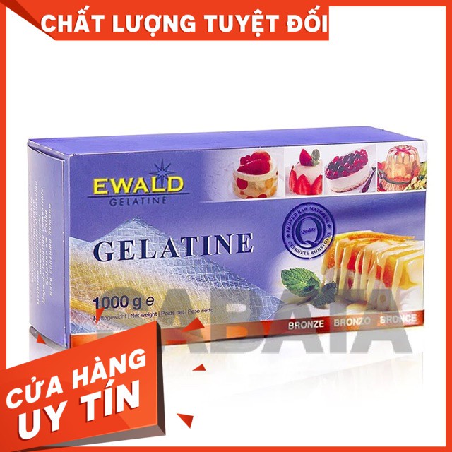 [HOT]Gelatine lá Đức hộp 1kg