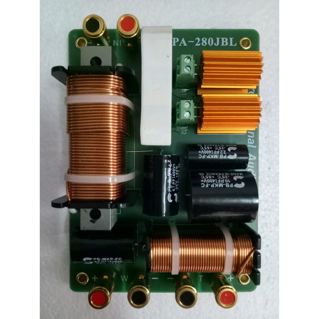 MẠCH PHÂN TẦN 2 LOA 1 BASS 1 TREBLE JB L 280 CAO CẤP - GIÁ 1 CÁI