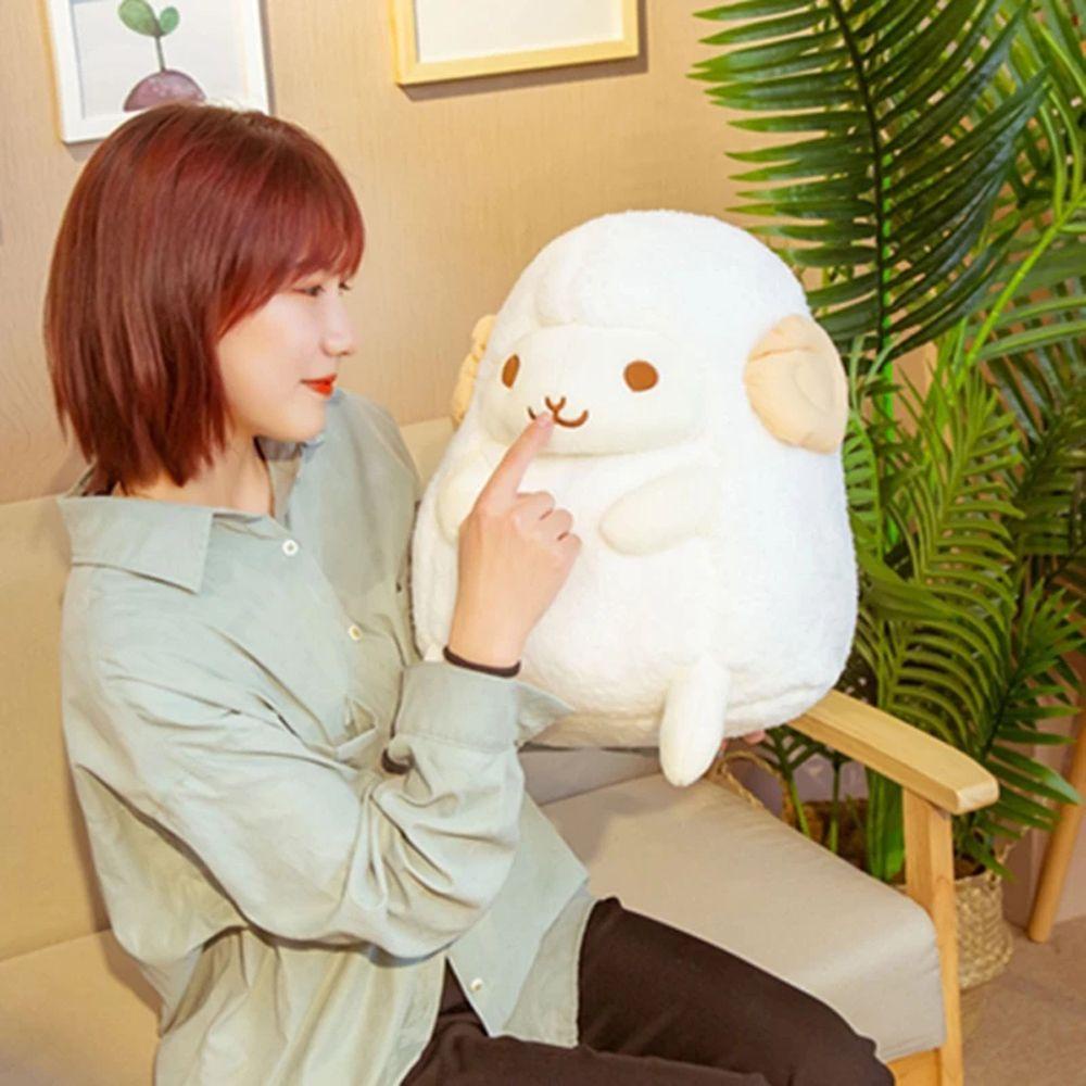 LANFY Đồ chơi nhồi bông Hình Cừu Hoạt Hình 30 / 40CM Trang Trí Phòng Ngủ