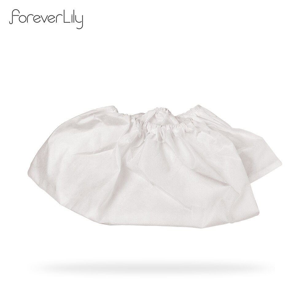 Túi đựng bụi làm móng tay FOREVERLILY màu trắng bằng vải không dệt