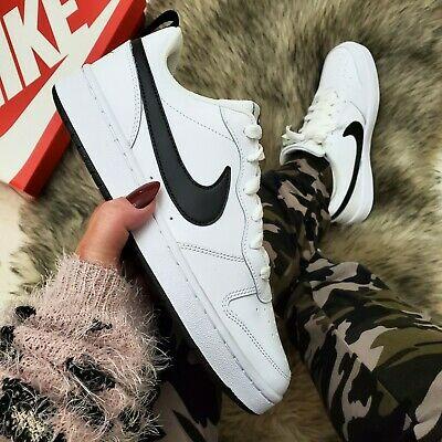 Giày Thể Thao Sneaker Court Borough Low 2 White Black  BQ5448-104 - Dee Store VN