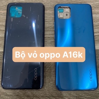 Bộ vỏ điện thoại zin hãng oppo a16k kèm đồ như ảnh