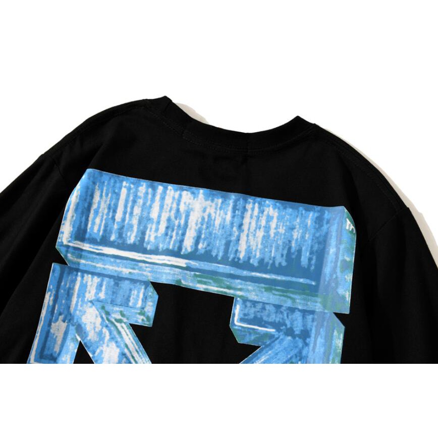 Áo Thun Off-White Tay Ngắn Chất Cotton In Chữ Thời Trang