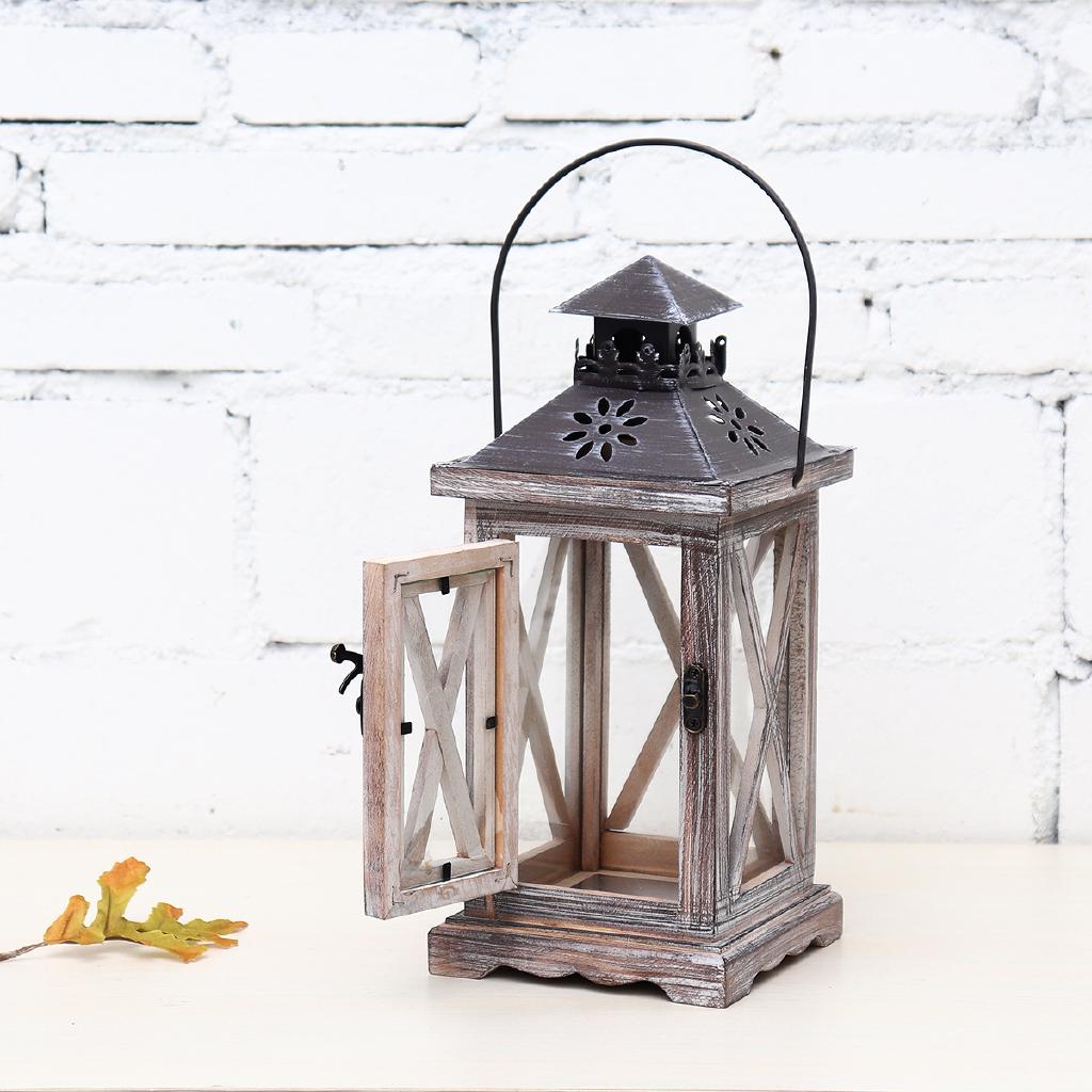 Đèn lồng sắt phong cách vintage thời trang
