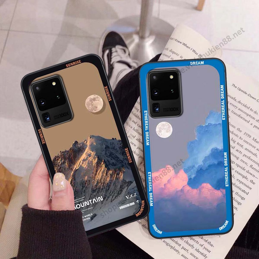 Ốp Samsung S20 Ultra hình vũ trụ, mountain, cloud phong cách cá tính