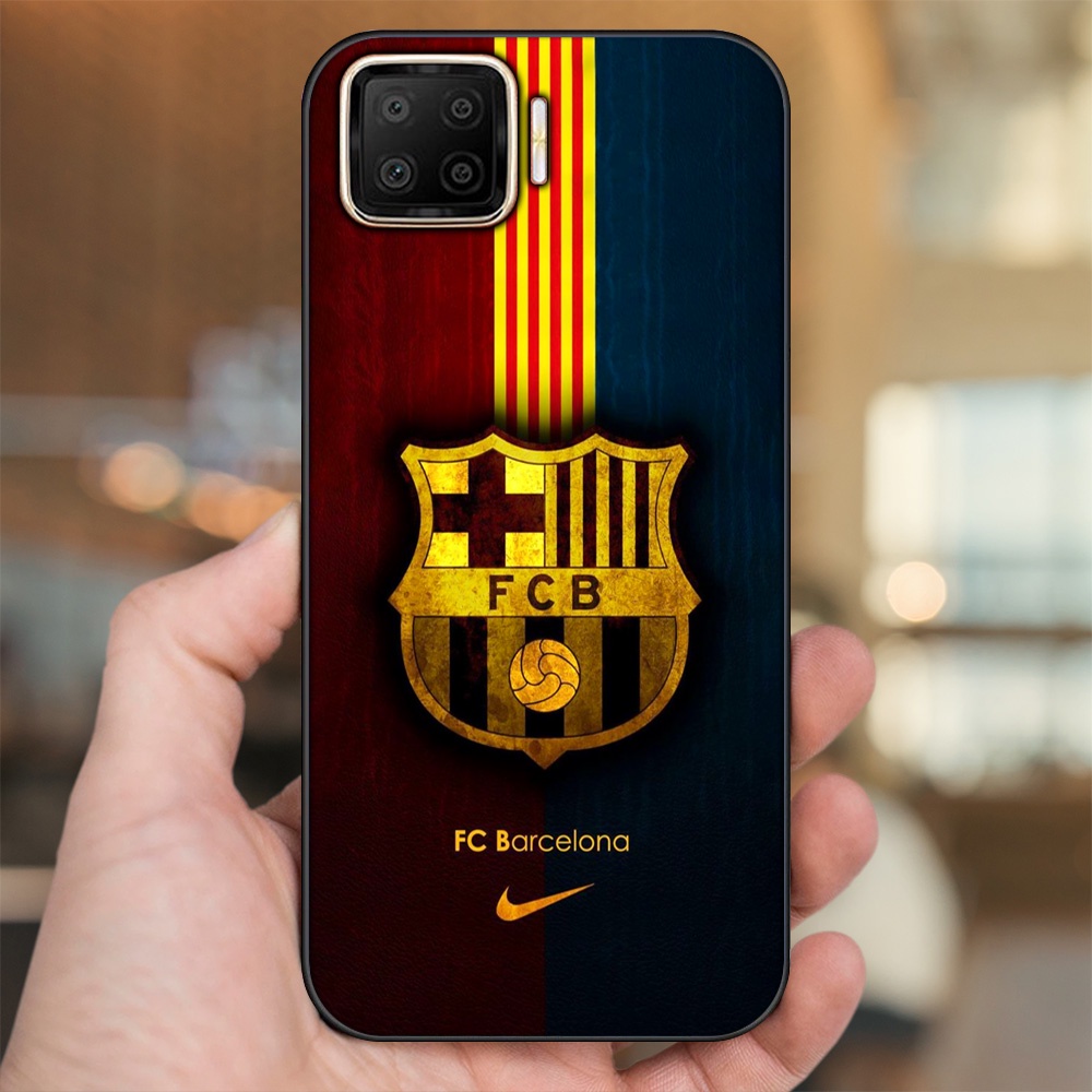 Ốp lưng Oppo A73, A93 4G viền đen in hình Barcelona Barca