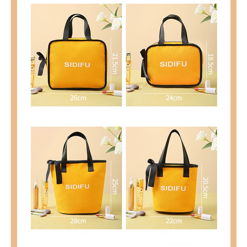 Túi Đựng Hộp Cơm Trưa Xách Tay Cỡ Nhỏ Tiện Dụng Mang Đi Du Lịch