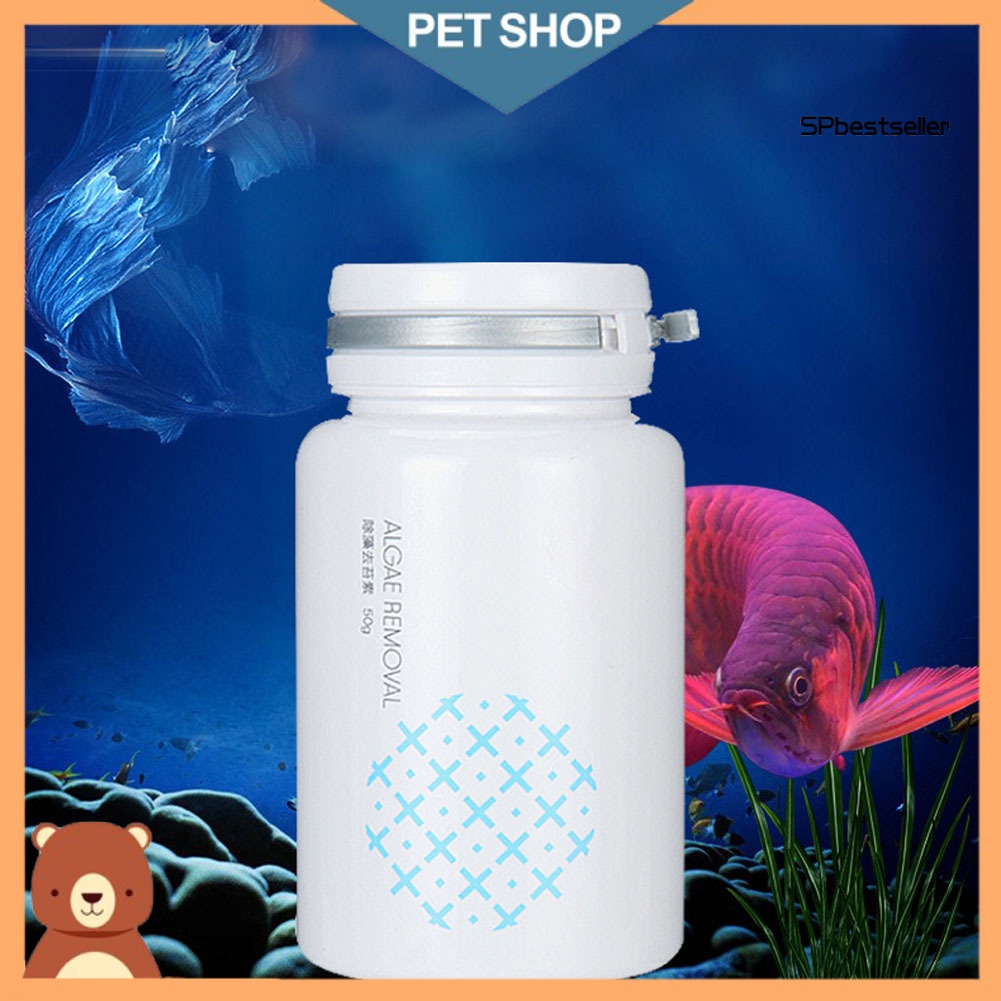 sps_SPbestseller Chất diệt rêu tảo dạng hạt làm sạch bể cá 50g