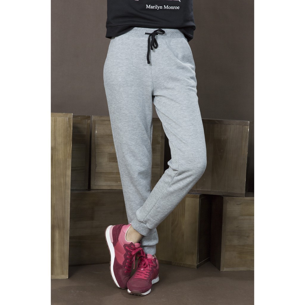 🌸 CHUYÊN SỈ 🌸 QUẦN Nỉ Bông Ngoại Basic Unisex LOẠI jogger bo ống nam nữ MÀU ĐEN XÁM ẢNH THẬT GIÁ RẺ