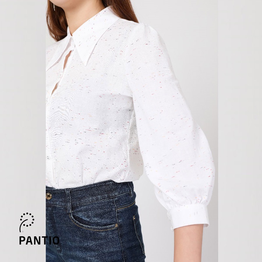 Áo sơ mi tay lỡ thiết kế tối giản FAS12082 - PANTIO