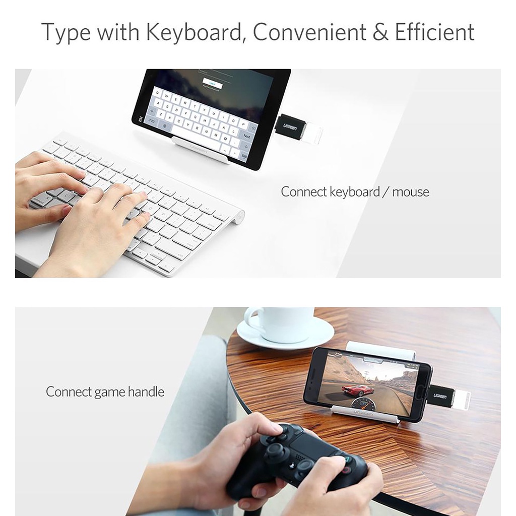 Đầu chuyển USB Type C to USB 3.0 UGREEN 30155 hàng chính hãng | BigBuy360 - bigbuy360.vn