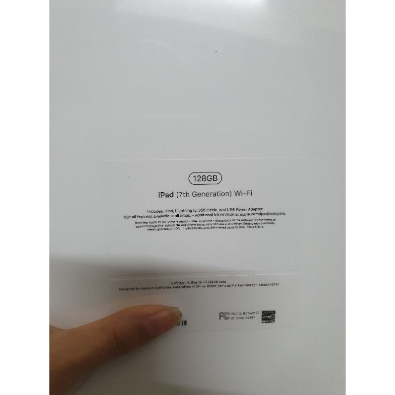 MÁY TÍNH BẢNG APPLE IPAD GEN 7 128GB WIFI GOLD-NEW SEAL | BigBuy360 - bigbuy360.vn