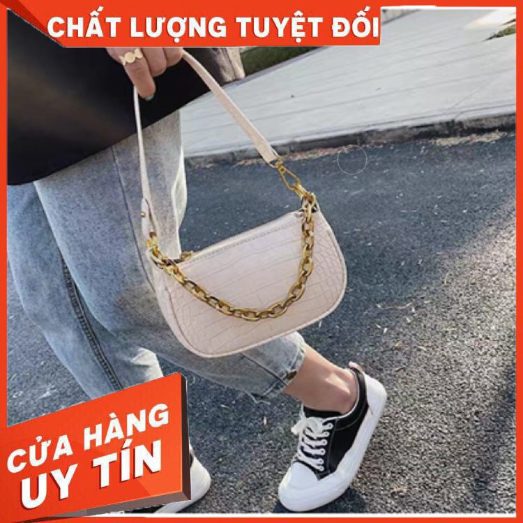 Túi xách nữ, đeo chéo, đeo vai, kẹp nách. Túi có 3 quai cho các nàng thay đổi phong cách, túi xách giá rẻ