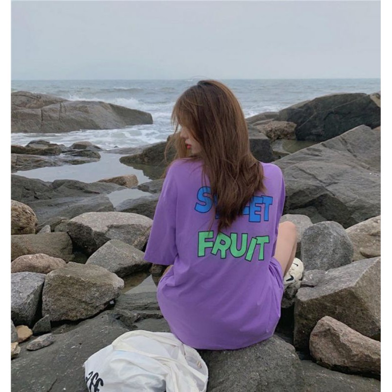 Áo Thun Tay lỡ Unisex BUBBLE GUM