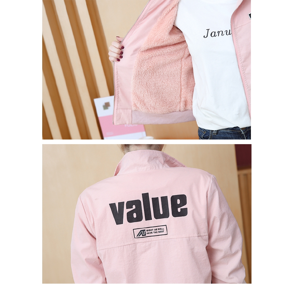 Áo ấm phao có nón trùm đầu phong cách Hàn Quốc trẻ trung dành cho nữ | BigBuy360 - bigbuy360.vn