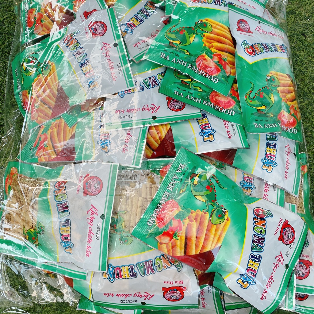 Bịch snack ống ma thuật 50 gói