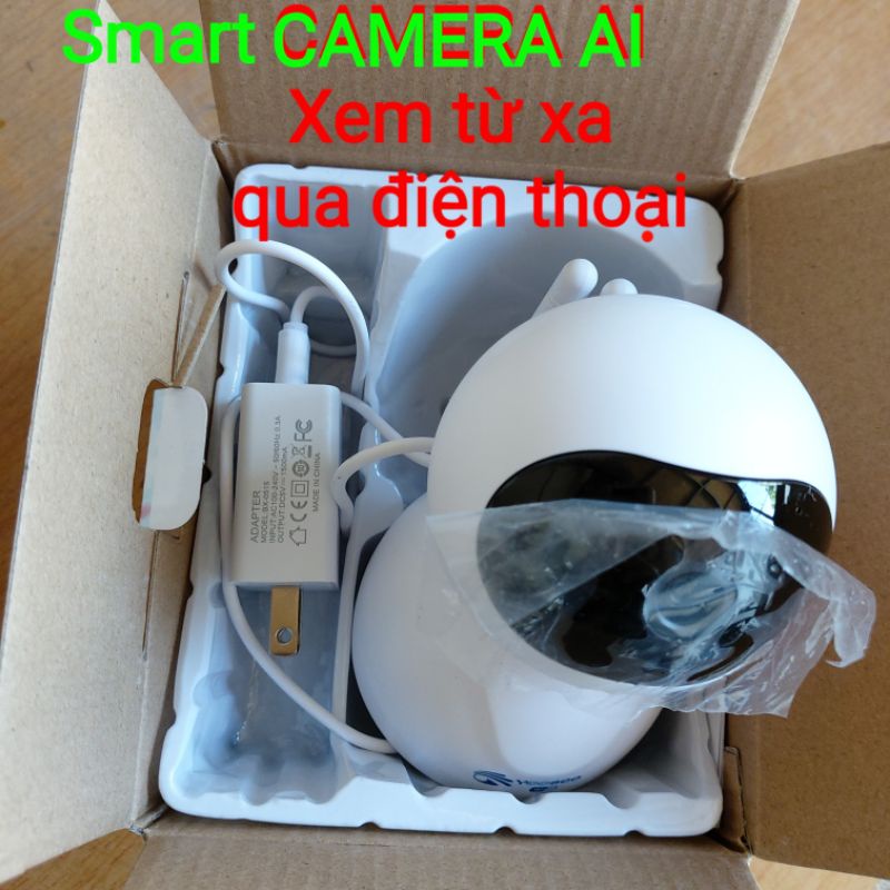 SmartCamera AI xem từ xa qua điện thoại kết nối wifi