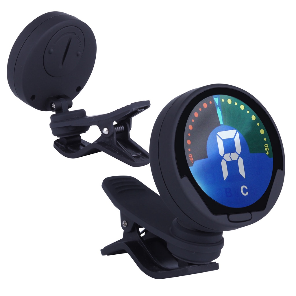 Kẹp Lên Dây Đàn Eno ET-39 Màn Hình LCD Lớn Xoay 360 Độ Chuyên Dụng Cho Guitar / Bass / Ukulele / Violin / Chromatic